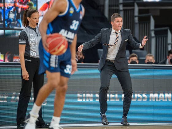 Jaka Lakovic Ratiopharm Ulm coach , Ratiopharm Ulm vs Alba Berlin, basketball, playoffs, game 4, season 2020 2021, 05 06 2021, Ratiopharm Ulm vs Alba Berlin, basketball, playoffs, game 4, season 2020 2021, 05 06 2021 New Ulm Copyright: xEibner-Pressefoto SaschaxWaltherx EP_EER