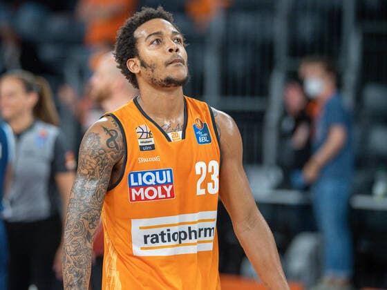 Deeply disappointed, Troy Caupain Ratiopharm Ulm 23 , Ratiopharm Ulm vs Alba Berlin, basketball, playoffs, game 4, season 2020 2021, 05 06 2021, Ratiopharm Ulm vs Alba Berlin, basketball, playoffs, game 4, season 2020 2021, 05 06 2021 New Ulm Copyright: xEibner-Pressefoto SaschaxWaltherx EP_EER
