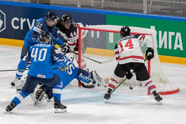 June 6, 2021, Riga, Latvia: Riga, Latvia, Arena Riga, June 06, 2021, GOLD MEDAL ....Finland VS Canada ..FINAL SCORE during World Championship, WM, Weltmeisterschaft 2021 - Gold Medal - Finland vs Canada - Ice hockey, Eishockey Ice Hockey - World Championship 2021 - Gold Medal - Finland vs Canada, riga, Latvia - ZUMAl164 20210606_zsa_l164_068 Copyright: xAndreaxRex
