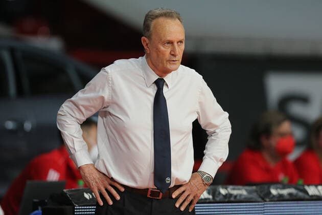Head coach Aito Garcia Reneses Berlin during the game GER, FC Bayern Basketball vs Alba Berlin, Basketball, 1 Bundesliga, Playoffs 2020 2021, Final Game 3, 12 06 2021, GER, FC Bayern Basketball vs Alba Berlin, Basketball, 1 Bundesliga, Playoffs 2020 2021, Final Game 3, 12 06 2021, Muenchen Copyright: xEIBNER MarcelxEngelbrechtx EP_EER
