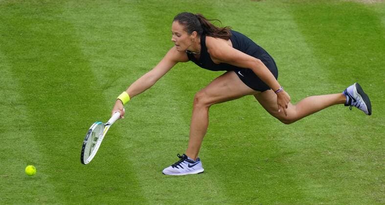Mandatory Credit: Photo by Dave Shopland BPI Shutterstock (12167170ay) Daria Kasatkina Viking International Championships, Day Six, Tennis, Eastbourne, East Sussex, UK - 24 June 2021 Viking International Championships, Day Six, Tennis, Eastbourne, East Sussex, UK - 24 June 2021 Copyright: xDavexShopland BPI Shutterstockx 12167170ay