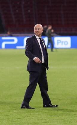 Mandatory Credit: Photo by Dave Shopland BPI Shutterstock (10232206o) Tottenham Hotspur Chairman Daniel Levy watches team celebrate Ajax v Tottenham Hotspur, UEFA Champions League Semi Final, Second Leg, Football, Johan Cruijff Arena, Amsterdam, Netherlands - 08 May 2019 Editorial use only Ajax v Tottenham Hotspur, UEFA Champions League Semi Final, Second Leg, Football, Johan Cruijff Arena, Amsterdam, Netherlands - 08 May 2019 Editorial use only Copyright: xDavexShopland BPI Shutterstockx 10232206o