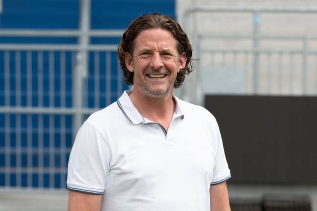 12 07 2021, xfux, football 2 Bundesliga, SV Darmstadt 98, 2 BL, porträttermin 2021 2022, emonline emspor, v l sporting director Carsten Wehlmann, SV Darmstadt 98, 2 BL, porträttermin 2021 2022, Darmstadt