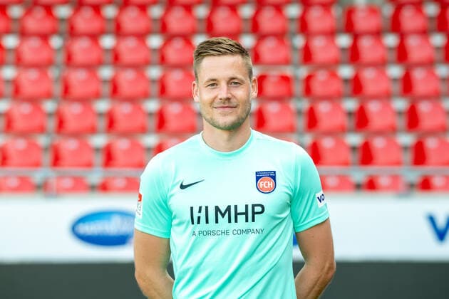 Vitus Eicher FC Heidenheim, 22 , GER, 1 FC Heidenheim 1846 e V , Football, 2 Bundesliga, Player portraits, Release, Season 2021 2022, 20 07 2021, GER, 1 FC Heidenheim 1846 e V , Football, 2 Bundesliga, Player portraits, Release, Season 2021 2022, 20 07 2021 Heidenheim Copyright: xEibner-Pressefotox EP_EER