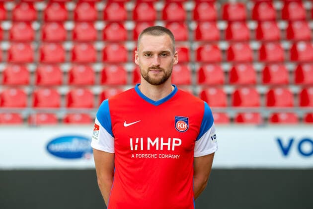Patrick Mainka FC Heidenheim, 06 , GER, 1 FC Heidenheim 1846 e V , Football, 2 Bundesliga, Player portraits, Release, Season 2021 2022, 20 07 2021, GER, 1 FC Heidenheim 1846 e V , Football, 2 Bundesliga, Player portraits, Release, Season 2021 2022, 20 07 2021 Heidenheim Copyright: xEibner-Pressefotox EP_EER