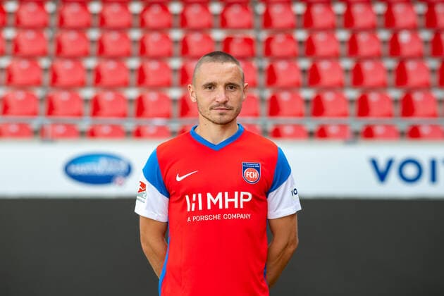 Andreas Geipl FC Heidenheim, 08 , GER, 1 FC Heidenheim 1846 e V , Football, 2 Bundesliga, Player portraits, Freelancer, Season 2021 2022, 20 07 2021, GER, 1 FC Heidenheim 1846 e V , Football, 2 Bundesliga, Player portraits, Freelancer, Season 2021 2022, 20 07 2021 Heidenheim Copyright: xEibner-Pressefotox EP_EER