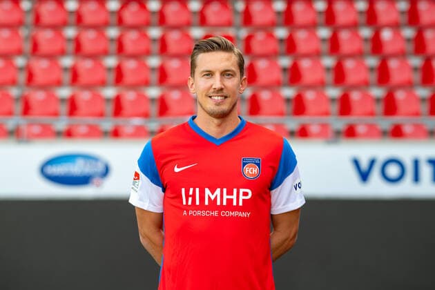 K Kerschbaumer FC Heidenheim, 27 , GER, 1 FC Heidenheim 1846 e V , Football, 2 Bundesliga, Player portraits, Release, Season 2021 2022, 20 07 2021, GER, 1 FC Heidenheim 1846 e V , Football, 2 Bundesliga, Player portraits, Release, Season 2021 2022, 20 07 2021 Heidenheim Copyright: xEibner-Pressefotox EP_EER