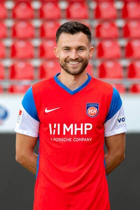 Denis Thomalla FC Heidenheim, 11 , GER, 1 FC Heidenheim 1846 e V , Football, 2 Bundesliga, Player portraits, Release, Season 2021 2022, 20 07 2021, GER, 1 FC Heidenheim 1846 e V , Football, 2 Bundesliga, Player portraits, Release, Season 2021 2022, 20 07 2021 Heidenheim Copyright: xEibner-Pressefotox EP_EER