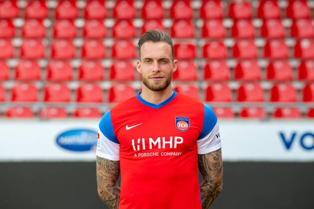 Patrick Schmidt FC Heidenheim, 32 , GER, 1 FC Heidenheim 1846 e V , Football, 2 Bundesliga, Player portraits, Release, Season 2021 2022, 20 07 2021, GER, 1 FC Heidenheim 1846 e V , Football, 2 Bundesliga, Player portraits, Release, Season 2021 2022, 20 07 2021 Heidenheim Copyright: xEibner-Pressefotox EP_EER