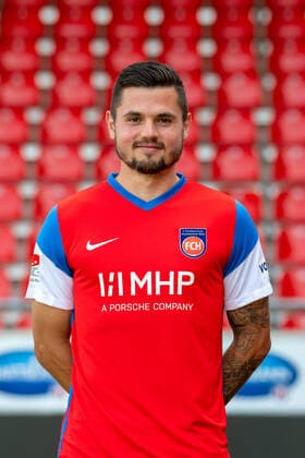Marnon Busch FC Heidenheim, 02 , GER, 1 FC Heidenheim 1846 e V , Football, 2 Bundesliga, Player portraits, Freelancer, Season 2021 2022, 20 07 2021, GER, 1 FC Heidenheim 1846 e V , Football, 2 Bundesliga, Player portraits, Freelancer, Season 2021 2022, 20 07 2021 Heidenheim Copyright: xEibner-Pressefotox EP_EER