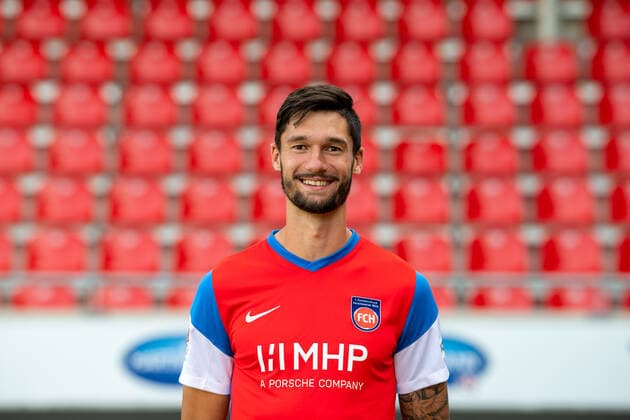 Tim Kleindienst FC Heidenheim, 10 , GER, 1 FC Heidenheim 1846 e V , Football, 2 Bundesliga, Player portraits, Release, Season 2021 2022, 20 07 2021, GER, 1 FC Heidenheim 1846 e V , Football, 2 Bundesliga, Player portraits, Release, Season 2021 2022, 20 07 2021 Heidenheim Copyright: xEibner-Pressefotox EP_EER