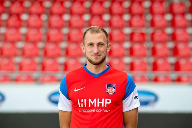 Jonas Foehrenbach FC Heidenheim, 19 , GER, 1 FC Heidenheim 1846 e V , Football, 2 Bundesliga, Player portraits, Release, Season 2021 2022, 20 07 2021, GER, 1 FC Heidenheim 1846 e V , Football, 2 Bundesliga, Player portraits, Release, Season 2021 2022, 20 07 2021 Heidenheim Copyright: xEibner-Pressefotox EP_EER