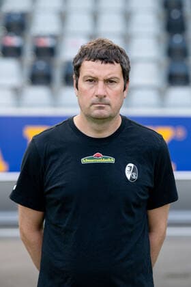 Andreas Kronenberg SC Freiburg, Goalkeeping Coach , GER, SC Freiburg, 29 07 2021, Media Day Fussball Bundesliga, Spielzeit 2021 2022 DFL REGULATIONS PROHIBIT ANY USE OF PHOTOGRAPHS AS IMAGE SEQUENCES AND OR uerthQUASI VIDEO GER, SC Freiburg, 29 07 2021, Media Day Fussball Bundesliga, Spielzeit 2021 2022 Freiburg Copyright: xEibnerxPressefotox EP_EER