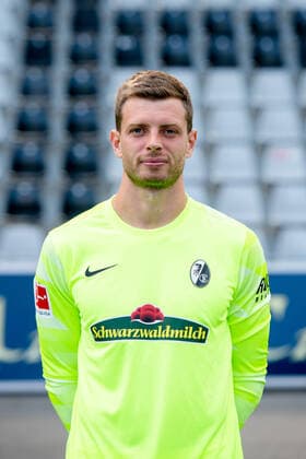 Benjamin Uphoff SC Freiburg, 1 , GER, SC Freiburg, 29 07 2021, Media Day Fussball Bundesliga, Spielzeit 2021 2022 DFL REGULATIONS PROHIBIT ANY USE OF PHOTOGRAPHS AS IMAGE SEQUENCES AND OR uerthQUASI VIDEO GER, SC Freiburg, 29 07 2021, Media Day Fussball Bundesliga, Spielzeit 2021 2022 Freiburg Copyright: xEibnerxPressefotox EP_EER