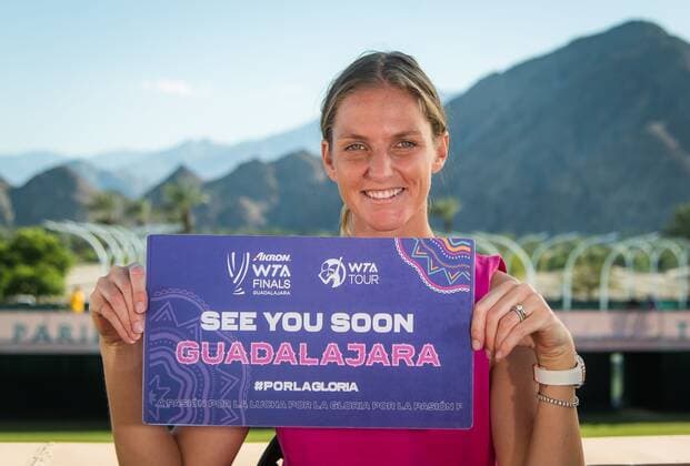 Mandatory Credit: Photo by Rob Prange Shutterstock (12524631gg) Karolina Pliskova of the Czech Republic after the second round at the 2021 BNP Paribas Open WTA, Tennis Damen 1000 tennis tournament BNP Paribas Open, Tennis, Day 4, Indian Wells Tennis Garden, California, USA - 09 Oct 2021 BNP Paribas Open, Tennis, Day 4, Indian Wells Tennis Garden, California, USA - 09 Oct 2021 Copyright: xRobxPrange Shutterstockx 12524631gg