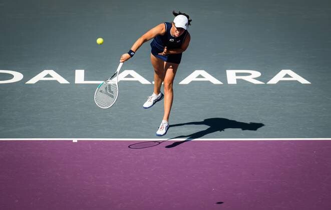 Tennis, WTA Finals in Guadalajara, Iga Swiatek - Paula Badosa Mandatory Credit: Photo by Rob Prange Shutterstock (12596813z) Iga Swiatek of Poland in action during the third round robin match at the 2021 Akron WTA, Tennis Damen Finals Guadalajara WTA tennis tournament Akron WTA Finals, Day 6, Tennis, Panamerican Tennis Center Guadalajara, Mexico - 15 Nov 2021 Akron WTA Finals, Day 6, Tennis, Panamerican Tennis Center Guadalajara, Mexico - 15 Nov 2021 Copyright: xRobxPrange Shutterstockx 12596813z