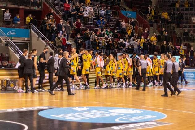 MHP Riesen Ludwigsburg vs Medi Bayreuth, Basketball, Basketball Bundesliga, 16 Spieltag, 2021 2022, 08 01 2021, MHP Riesen Ludwigsburg vs Medi Bayreuth, Basketball, Basketball Bundesliga, 16 Spieltag, 2021 2022, 08 01 2021 Ludwigsburg Copyright: xEibner-Pressefotox EP_FMR