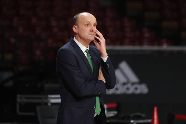 Jure Zdovc BC Zalgiris Kaunas, head coach GER, FC Bayern Basketball vs BC Zalgiris Kaunas, basketball, EuroLeague, season 2021 2022, 11 01 2022, GER, FC Bayern Basketball vs BC Zalgiris Kaunas, basketball, EuroLeague, season 2021 2022, 11 01 2022, Munich Copyright: xEIBNER MarcelxEngelbrechtx EP_EER