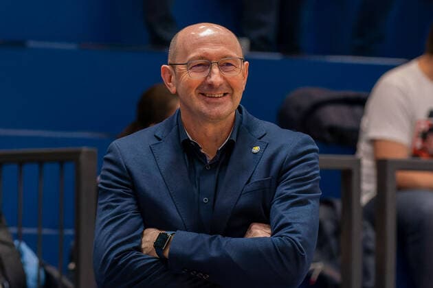 Headcoach Mladen Drijencic Baskets Oldenburg Syntainics MBC vs EWE Baskets Oldenburg, Basketball Bundesliga, Maenner, 2021 2022, 12 Spieltag, Nachholspiel, 18 01 2022, Syntainics MBC vs EWE Baskets Oldenburg, Basketball Bundesliga, Maenner, 2021 2022, 12 Spieltag, Nachholspiel, 18 01 2022, Weissenfels Copyright: xEibner-Pressefoto EckehardxSchulzx EP_EER