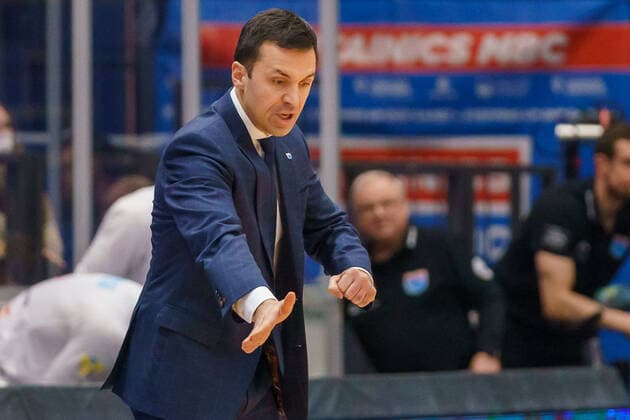 Igor Jovovic Head Coach MBC , Syntainics MBC vs EWE Baskets Oldenburg, Basketball Bundesliga, Maenner, 2021 2022, 12 Spieltag, Nachholspiel, 18 01 2022, Syntainics MBC vs EWE Baskets Oldenburg, Basketball Bundesliga, Maenner, 2021 2022, 12 Spieltag, Nachholspiel, 18 01 2022, Weissenfels Copyright: xEibner-Pressefoto EckehardxSchulzx EP_EER