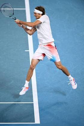 Mandatory Credit: Photo by James Gourley Shutterstock (12763717gb) Alexander Zverev during his second round match Australian Open, Day Three, Tennis, Melbourne Park, Melbourne, Australia - 19 Jan 2022 Australian Open, Day Three, Tennis, Melbourne Park, Melbourne, Australia - 19 Jan 2022 Copyright: xJamesxGourley Shutterstockx 12763717gb