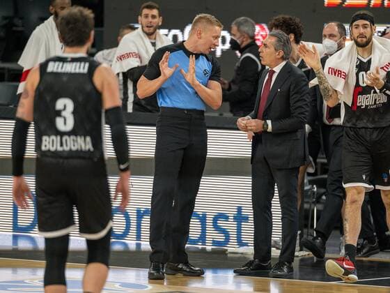 Sergio Scariolo VIB, Headcoach , GER, Ratiopharm Ulm vs Virtus Segafredo Bologna, Basketball, EuroCup, Group B, 7DAYS, Season 2021 2022, 25 01 2022, GER, Ratiopharm Ulm vs Virtus Segafredo Bologna, Basketball, EuroCup, Group B, 7DAYS, Season 2021 2022, 25 01 2022 Ulm Copyright: xEibner-Pressefoto SaschaxWaltherx EP_EER