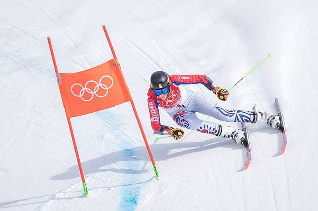 07 02 2022, National Alpine Ski Centre, Yanqing, CHN, Winter Olympic Games, Beijing 2022, Alpine Skiing, Giant Slalom, Women, in picture Petra Vlhova SVK Petra Vlhova of Slovakia during women s Giant Slalom Competition for the Winter Olympic Games Beijing 2022 National Alpine Ski Centre in Yanqing, China on 2022 02 07 Expa Yanqing EP_gro
