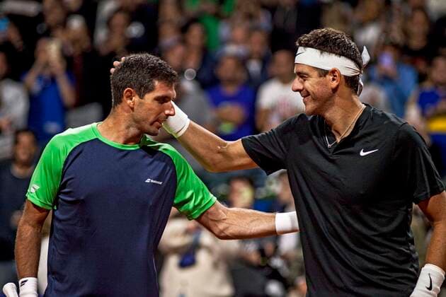 February 8, 2022, Ciudad Auto³noma Buenos Aires, Capital Ferderal, Argentina: After 965 days of inactivity and four operations, the Argentine tennis player, former number 3 in the world, .champion of the Davis Cup in 2016, of the United States Open in 2009 and double Olympic medalist (silver in .Rio de Janeiro 2016 and bronze in London 2012) Juan MartoÂn Del Potro, lost in his debut at the Argentine Open .against his compatriot and friend Federico Delbonis 6-1 and 6-3..Although he avoided announcing his definitive retirement on his comeback, in the first round of the ATP, Tennis Herren 250 .in Argentina at the Lawn Tennis Club and on the verge of inconsolable tears, Del Potro said goodbye to some .5,000 fans who cheered and cheered him on. Ciudad Autonoma Buenos Aires Argentina - ZUMAa179 0150278234st Copyright: xRobertoxAlmeidaxAveledox