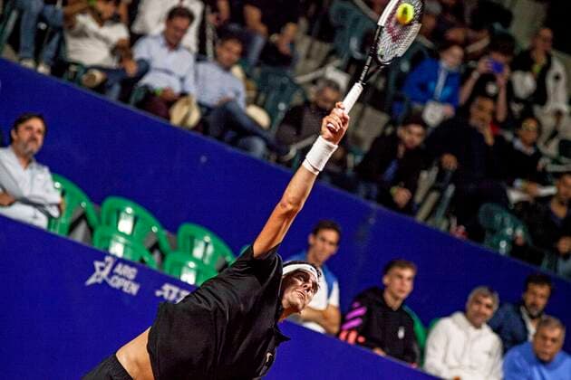 February 8, 2022, Ciudad Auto³noma Buenos Aires, Capital Ferderal, Argentina: After 965 days of inactivity and four operations, the Argentine tennis player, former number 3 in the world, .champion of the Davis Cup in 2016, of the United States Open in 2009 and double Olympic medalist (silver in .Rio de Janeiro 2016 and bronze in London 2012) Juan MartoÂn Del Potro, lost in his debut at the Argentine Open .against his compatriot and friend Federico Delbonis 6-1 and 6-3..Although he avoided announcing his definitive retirement on his comeback, in the first round of the ATP, Tennis Herren 250 .in Argentina at the Lawn Tennis Club and on the verge of inconsolable tears, Del Potro said goodbye to some .5,000 fans who cheered and cheered him on. Ciudad Autonoma Buenos Aires Argentina - ZUMAa179 0150278235st Copyright: xRobertoxAlmeidaxAveledox