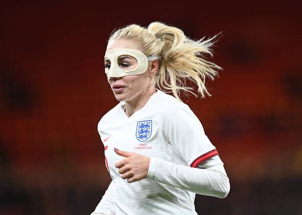 Mandatory Credit: Photo by Richard Lee Shutterstock (12809684ac) Alex Greenwood of England Women England Women v Canada Women, Arnold Clark Cup 2022, Football, Riverside Stadium, Middlesbrough, UK - 17 Feb 2022 EDITORIAL USE ONLY No use with unauthorised audio, video, data, fixture lists, club league logos or live services. Online in-match use limited to 120 images, no video emulation. No use in betting, games or single club league player publications. England Women v Canada Women, Arnold Clark Cup 2022, Football, Riverside Stadium, Middlesbrough, UK - 17 Feb 2022 EDITORIAL USE ONLY No use with unauthorised audio, video, data, fixture lists, club league logos or live services. Online in-match use limited to 120 images, no video emulation. No use in betting, games or single club league player publications. Copyright: xRichardxLee Shutterstockx 12809684ac