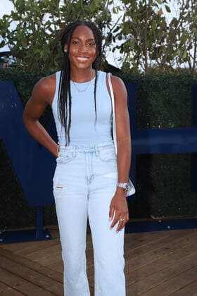 March 20, 2022, Miami, Florida, United States Of America: MIAMI, FLORIDA - MARCH 20: Coco Gauff attends the 2022 Miami Open Womenâ€⠢s Draw Ceremony Hosted by Ruthie Polinksi of NBC6, the Miami Open Womenâ€⠢s Draw ceremony will feature World No. 5 Anett Kontaveit, and Florida-native Coco Gauff, tournament director James Blake, and co-tournament referee Pam Whytcross at The Wharf on March 20, 2022 in Miami, Florida...People: Coco Gauff Miami United States Of America - ZUMAs214 20220320_zda_s214_029 Copyright: xSMGx