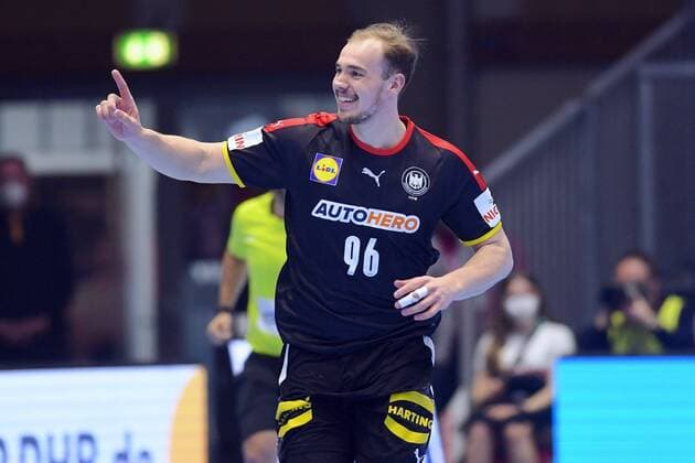 Tim Zechel Germany, HC Erlangen , Germany Hungary, country match, GER HUN handball, national team men, 20 03 2022, Germany Hungary, handball, GER, national team men, 20 03 2022 Kassel Copyright: xEibner-Pressefoto-xRolandxSippelx
