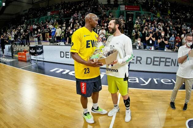 medi bayreuth EWE Baskets Oldenburg, Basketball, Bundesliga, BBL, Matchday 14, Season 2021 2022, 23 03 2022 23 Paulding, Rickey EWE Oldenburg 10 Doreth Bastian medi Bayreuth medi bayreuth EWE Baskets Oldenburg , Basketball, Bundesliga, BBL, Matchday 14, Season 2021 2022, 23 03 2022 Bayreuth Copyright: xEibner-Pressefoto ThorstenxOchsx EP_TOS