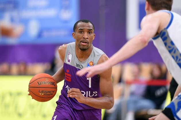 Jeremiah Martin BG Goettingen , Basketball, Bundesliga, BBL, BG Goettingen Fraport Skyliners Frankfurt, 06 04 2022, BG Goettingen Skyliners Frankfurt, Basketball, Bundesliga, GER, BBL, 06 04 2022 Goettingen Copyright: xEibner-Pressefotox-xRolandxSippelx
