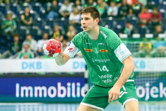 Leipzig, 28 04 2022, QUARTERBACK Immobilien ARENA Leipzig, handball, men, season 2021 2022, LIQUI MOLY HBL, make up game 21 matchday , SC DHfK Rhein Neckar Löwen , In picture Marko Mamic 14, Leipzig ,