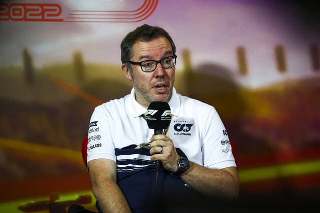 EGGINTON Jody, Technical Director of Scuderia AlphaTauri, portrait, press conference, PK, Pressekonferenz during the Formula 1 Pirelli Grand Premio de Espana 2022, 6th round of the 2022 FIA Formula One World Championship, WM, Weltmeisterschaft on the Circuit de Barcelona-Catalunya, from May 20 to 22, 2022 in Montmelo, Spain - F1 - SPANISH GRAND PRIX 2022 DPPI Panoramic 00122015_XR3_7621.JPG_