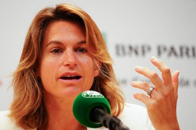Mandatory Credit: Photo by Javier Garcia Shutterstock (12960016ad) Tournament Director Amelie Mauresmo at the end of tournament press conference, PK, Pressekonferenz French Open Tennis, Day 15, Roland Garros, Paris, France - 05 Jun 2022 French Open Tennis, Day 15, Roland Garros, Paris, France - 05 Jun 2022 Copyright: xJavierxGarcia Shutterstockx 12960016ad