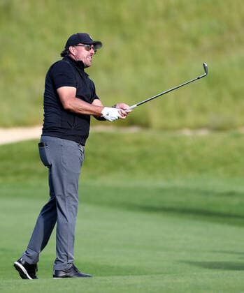 Mandatory Credit: Photo by James Marsh Shutterstock (12977875by) Phil Mickelson of USA during his round. LIV Golf Invitational London, Day One, Golf, Centurion Club, Hertfordshire, UK - 09 June 2022 LIV Golf Invitational London, Day One, Golf, Centurion Club, Hertfordshire, UK - 09 June 2022 Copyright: xJamesxMarsh Shutterstockx 12977875by