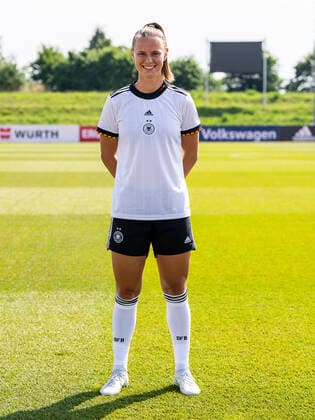 Klara Buehl, Germany, national team, team shooting, football, women, 16 06 2022 Germany, national team, team shooting, football, women, 16 06 2022 Nuernberg Copyright: xMichaelxSchmidt Eibner-Pressefotx EP_MST