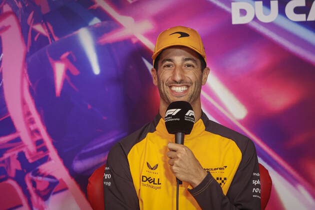 RICCIARDO Daniel (aus), McLaren F1 Team MCL36, portrait press conference, PK, Pressekonferenz during the Formula 1 AWS Grand Prix du Canada 2022, 9th round of the 2022 FIA Formula One World Championship, WM, Weltmeisterschaft on the Circuit Gilles Villeneuve, from June 17 to 19, 2022 in Montreal, Canada - F1 - CANADIAN GRAND PRIX 2022 DPPI Panoramic AV6_4602