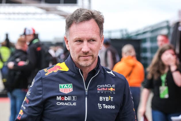 Christian Horner Oracle Red Bull Racing, team boss in the paddock, British Grand Prix, Silverstone, motorsport, Formula 1, British Grand Prix, Silverstone, motorsport, Formula 1, photo Knab Eibner Towcester Copyright: xEibner-Pressefotox