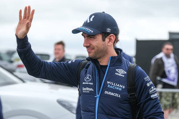 Nicolas Latifi CAN, Williams Racing 6 , British Grand Prix, Silverstone, Motorsport, Formula 1, British Grand Prix, Silverstone, Motorsport, Formula 1, Photo Knab Eibner Towcester Copyright: xEibner-Pressefotox