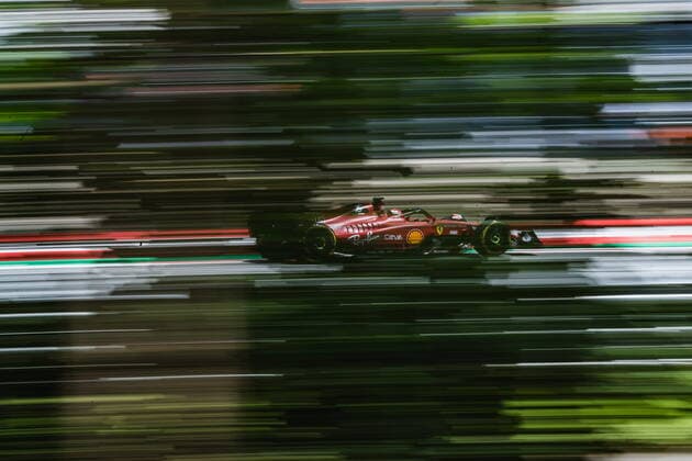 08 07 2022, Red Bull Ring, Spielberg, AUT, FIA, Formula One, Austrian Grand Prix, Free Practice, in picture Charles Leclerc MON, Ferrari Charles Leclerc of Monaco during a training day before the Austrian FIA Formula One Grand Prix at the Red Bull Ring in Spielberg, Austria on 2022 07 08 Expa Spielberg EP_ang
