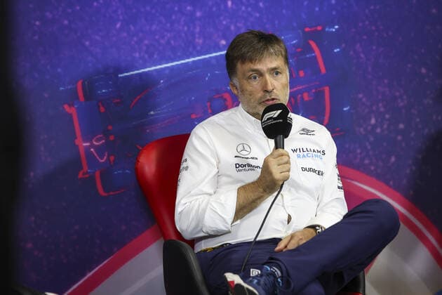 press conference, PK, Pressekonferenz with CAPITO Jost, Chief Executive Officer of Williams Racing, portrait during the Formula 1 Lenovo Grand Prix de France, French Grand Prix 2022, 12th round of the 2022 FIA Formula One World Championship, WM, Weltmeisterschaft from July 22 to 24, 2022 on the Circuit Paul Ricard, in Le Castellet, France - F1 - FRENCH GRAND PRIX 2022 DPPI Panoramic 00122028_AV6_1745