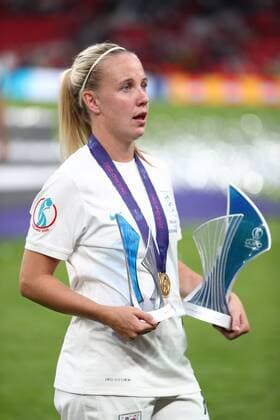 Mandatory Credit: Photo by Michael Zemanek Shutterstock (13055339fw) Beth Mead of England England v Germany, Womens UEFA European Championship, EM, Europameisterschaft Final, Football, Wembley Stadium, London, UK - 31 Jul 2022 England v Germany, Womens UEFA European Championship, Final, Football, Wembley Stadium, London, UK - 31 Jul 2022 Copyright: xMichaelxZemanek Shutterstockx 13055339fw