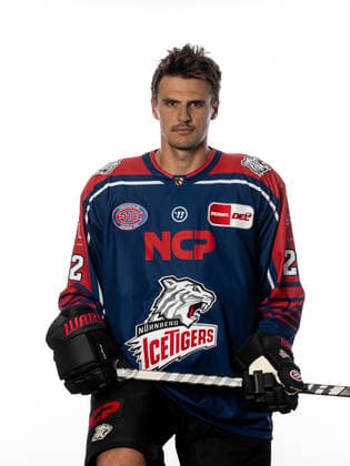 Oliver Mebus 22, Nuremberg Ice Tigers, Nuremberg Ice Tigers , Nuremberg Ice Tigers Portraits, Ice Hockey, DEL, 01 08 2022, Nuremberg Ice Tigers Portraits, Ice Hockey, DEL, 01 08 2022 Copyright: xThomasxHahnx xEibner-Pressefotox EP_NIT