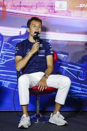 ALBON Alexander (tha), Williams Racing FW44, portrait, press conference, PK, Pressekonferenz during the Formula 1 Heineken Dutch Grand Prix 2022, 15th round of the 2022 FIA Formula One World Championship, WM, Weltmeisterschaft from September 2 to 4, 2022 on the Zandvoort Circuit, in Netherlands, Belgium - F1 - DUTCH GRAND PRIX 2022 DPPI Panoramic 00122035_AV6_4276.JPG_