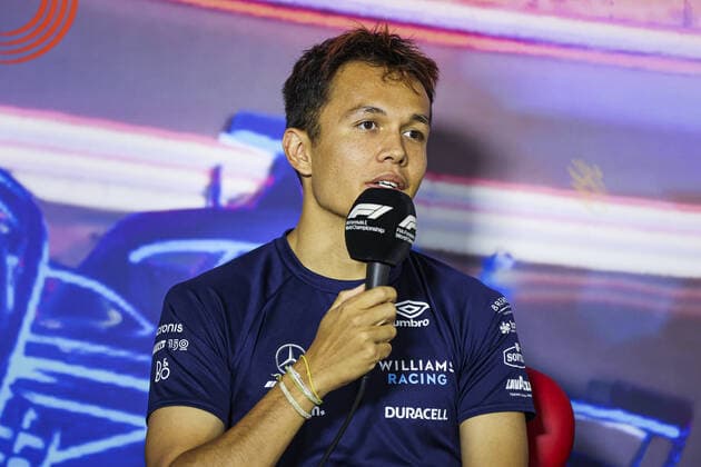 ALBON Alexander (tha), Williams Racing FW44, portrait, press conference, PK, Pressekonferenz during the Formula 1 Heineken Dutch Grand Prix 2022, 15th round of the 2022 FIA Formula One World Championship, WM, Weltmeisterschaft from September 2 to 4, 2022 on the Zandvoort Circuit, in Netherlands, Belgium - F1 - DUTCH GRAND PRIX 2022 DPPI Panoramic 00122035_AV6_4282.JPG_