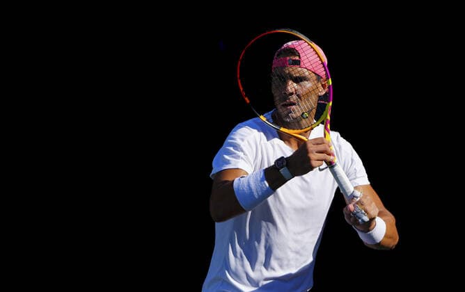 Mandatory Credit: Photo by Javier Garcia Shutterstock (13357857bn) Rafael Nadal practices US Open Championships 2022, Day Four, USTA National Tennis Center, Flushing Meadows, New York, USA - 01 Sep 2022 US Open Championships 2022, Day Four, USTA National Tennis Center, Flushing Meadows, New York, USA - 01 Sep 2022 Copyright: xJavierxGarcia Shutterstockx 13357857bn