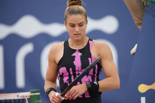 September 28, 2022, Parma, Italy: Parma, Italy, Tennis Club Parma, September 28, 2022, SAKKARI Maria of the Greece during Parma Ladies Open WTA250 - Tennis Internationals. Tennis Internationals - Parma Ladies Open WTA250, Parma, Italy - ZUMAl164 20220928_zsa_l164_129 Copyright: xValerioxOrigox